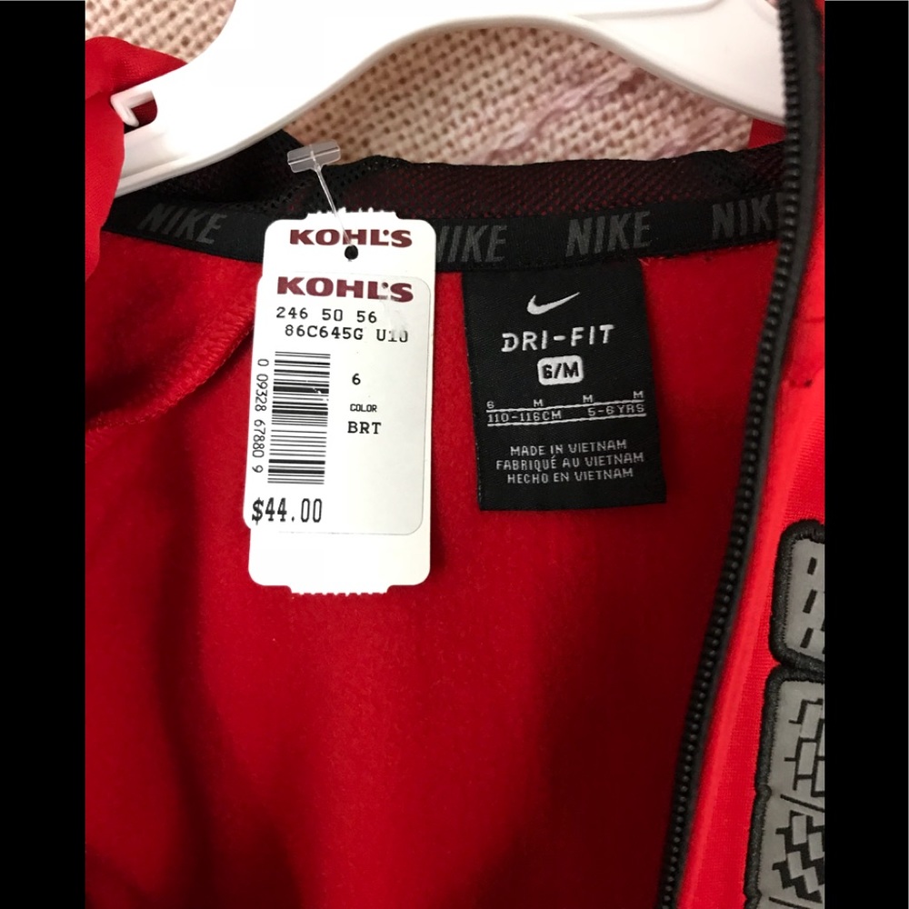 Nike Therma Dri Fit Jacket Hooded Sweatshirt 7 - Picture 4 of 8